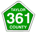 County Road sign