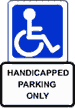 Parking by Disabled Permit Only