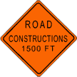 Road Construction sign