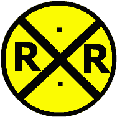 Round RR sign