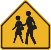 Pentagon: School Sign