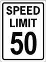 Speed Limit 50